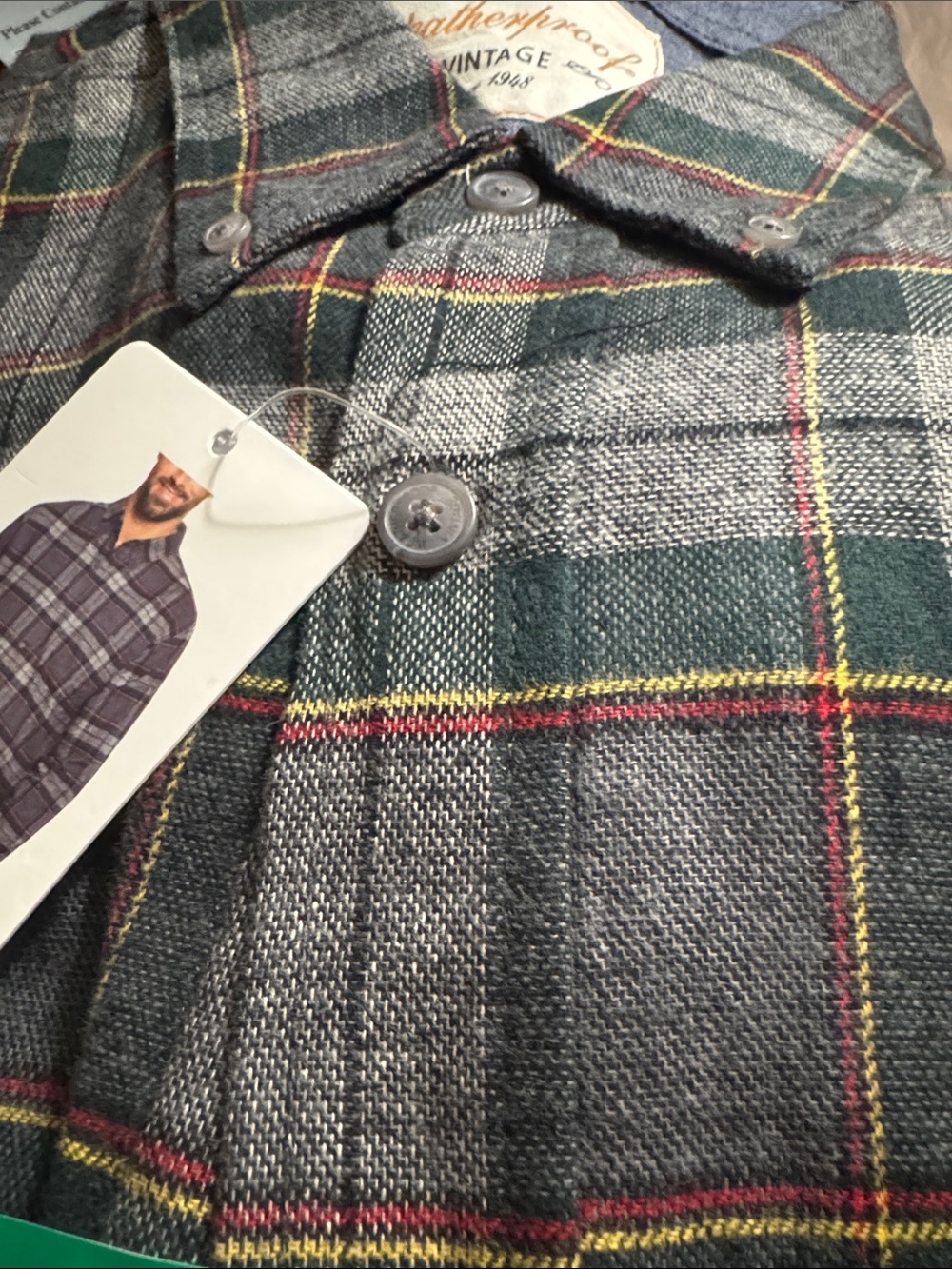 WEATHERPROOF FLANNEL SHIRT
